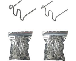 Hot Staples voor Kunststoflassen & Reparatie van Autobumpers (RVS)