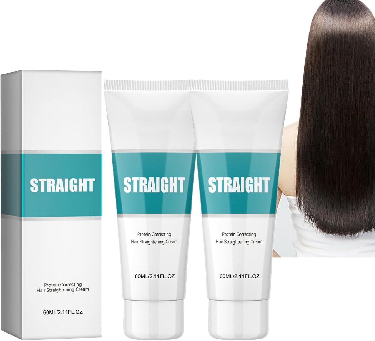 Straightening cream