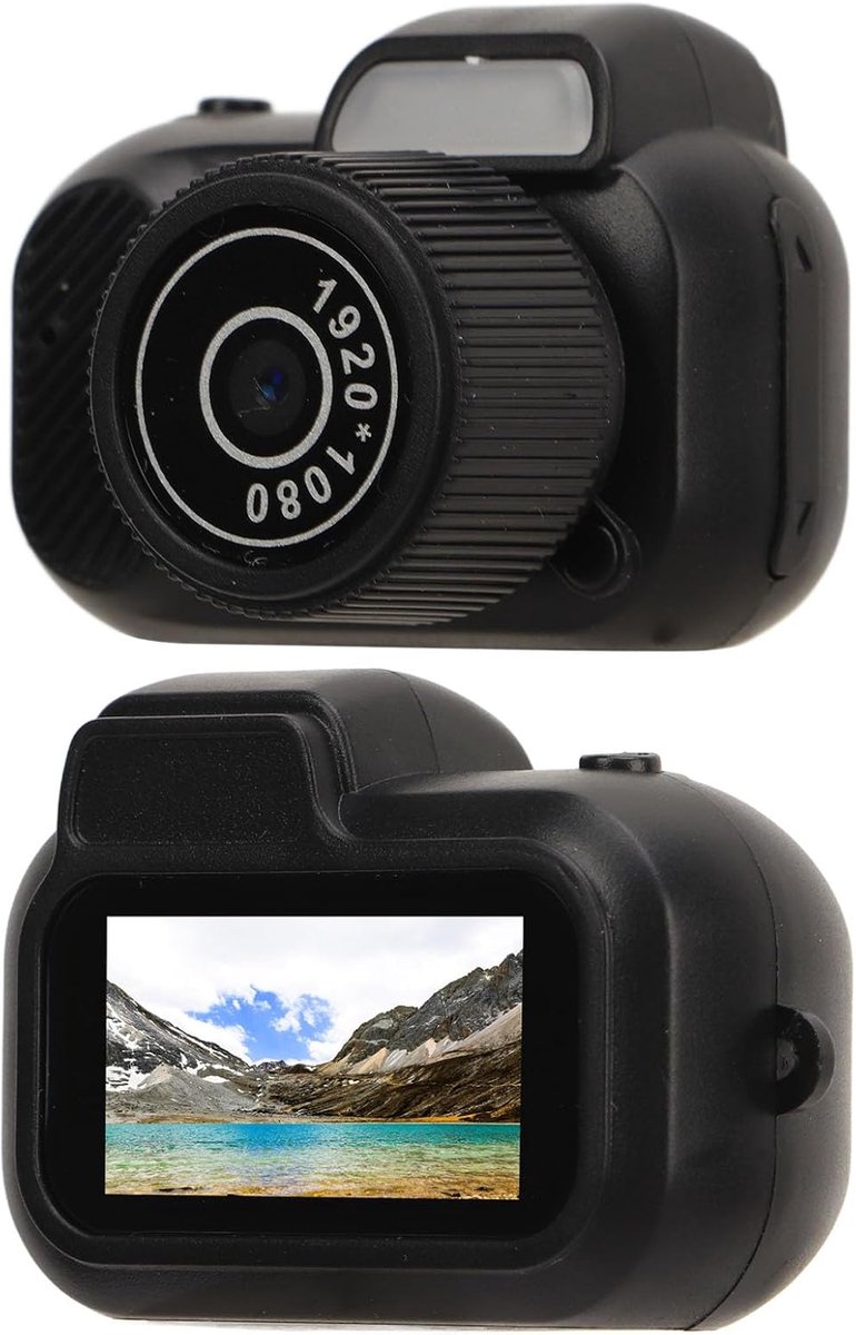 1080P HD Digitale Camera, Bediening met één Knop, Batterij die Lang Meegaat, 0,96 Inch HD-scherm Digitale Camera, Ondersteuning voor Uitbreidingskaarten met Grote Capaciteit