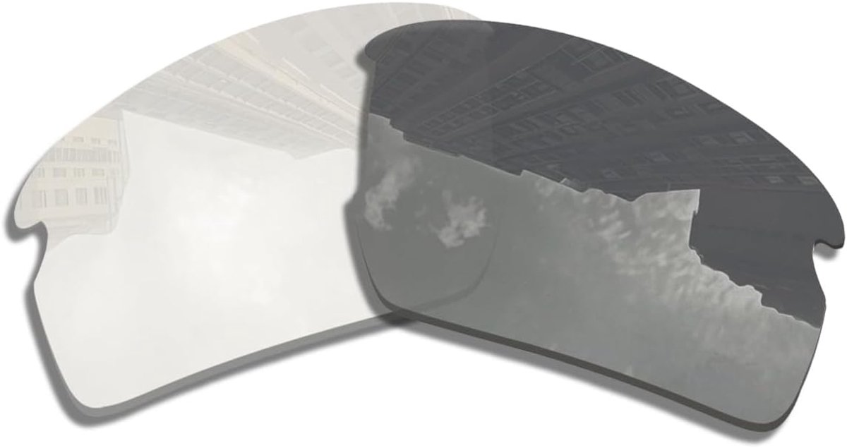 Vervangende lenzen voor Oakley Flak 2.0 Aisa fit 9271 zonnebril/1,5 mm gepolariseerd/eenvoudig te installeren