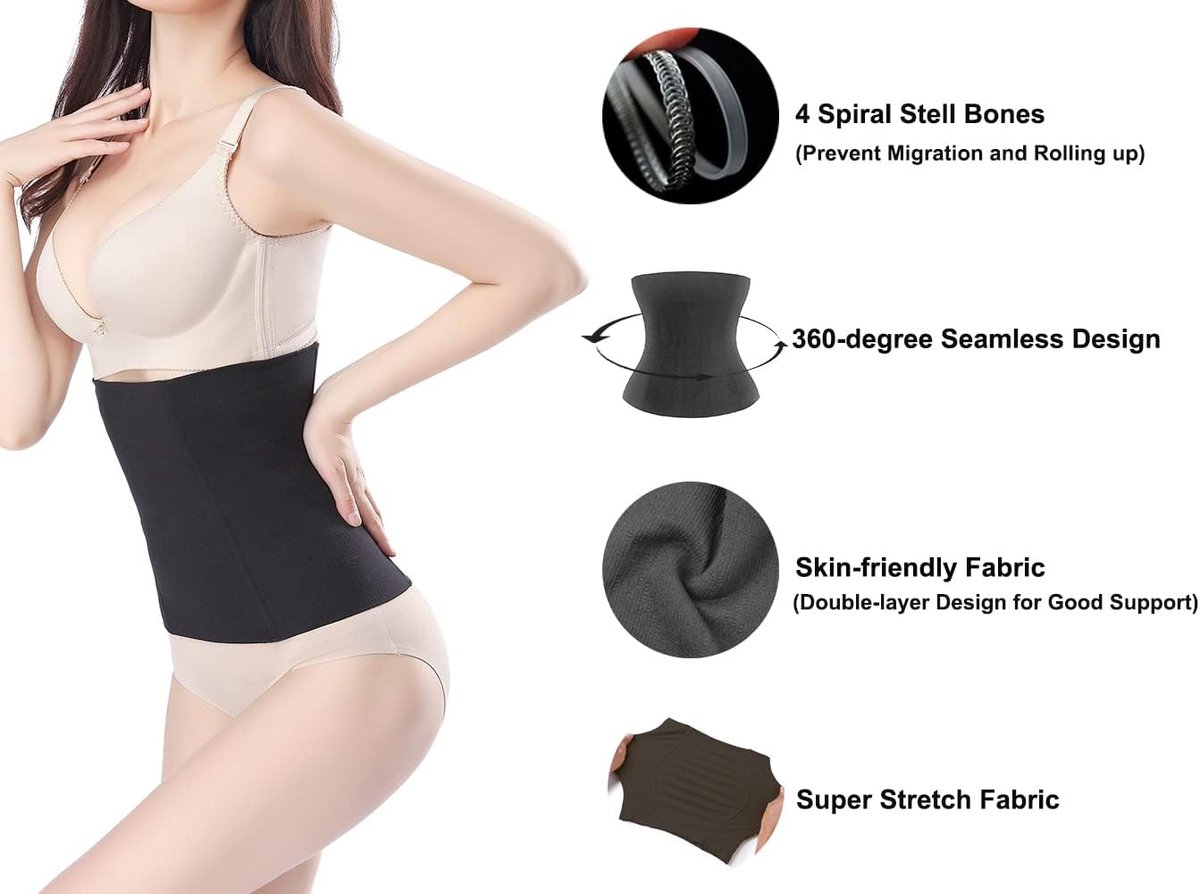 Dames Waist Trainer Cincher Sport Korset Taille-korset Body Shaper Buikweggordel