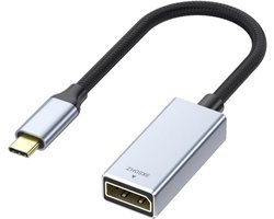 C naar DisplayPort Adapter DP1.4 (8K @60Hz, 4K @144Hz 120Hz) Dynamic HDR, 3D Thunderbolt 4/3 naar DisplayPort HDR VRR Dolby Compatibel met Oculus Rift S, Reverb G2, Dell XPS, Surface Pro