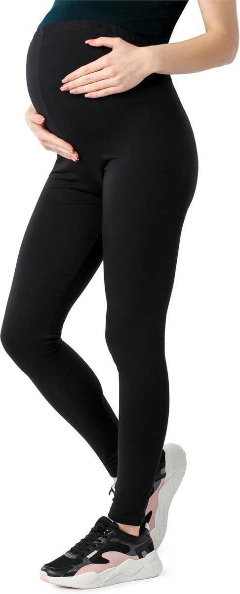 Mammy Dames Lange Bio-Katoenen Legging BE20-283
