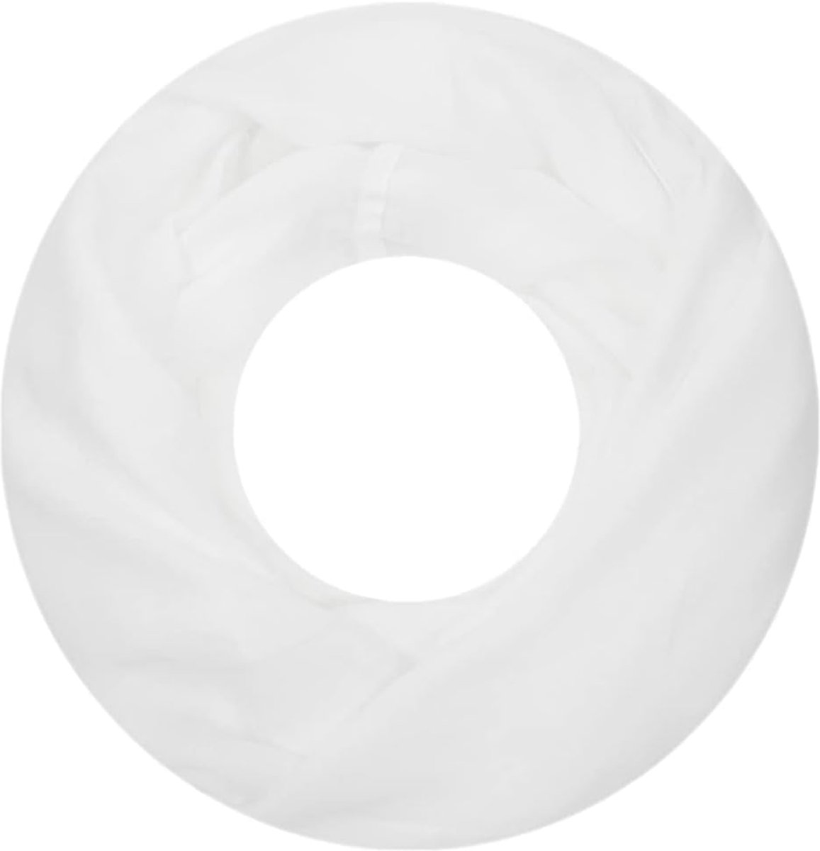 Loop Cary Basic sjaal dames sjaal colsjaal ronde sjaal halsdoeken effen loopsjaal eenkleurig, wit 1