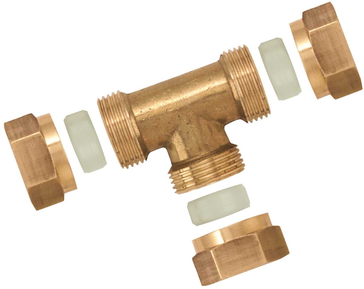 Afdichtring van Delrin, buisdiameter 12 mm