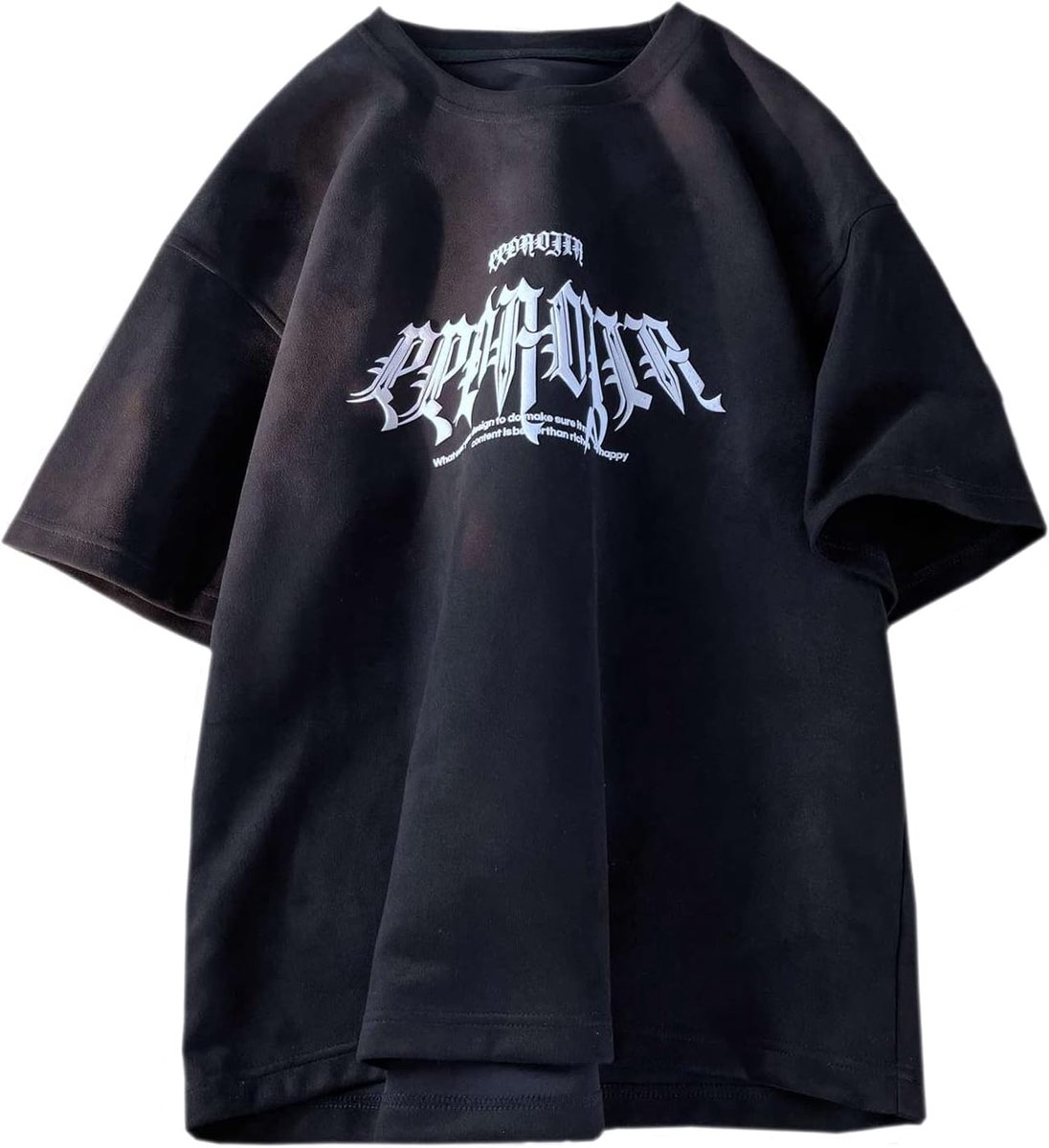 Vintage Crewneck T-Shirt Grafische Tees Hip Hop Korte Mouw Tops..