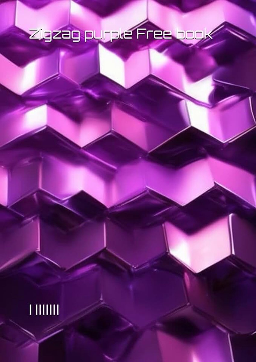 Zigzag purple book