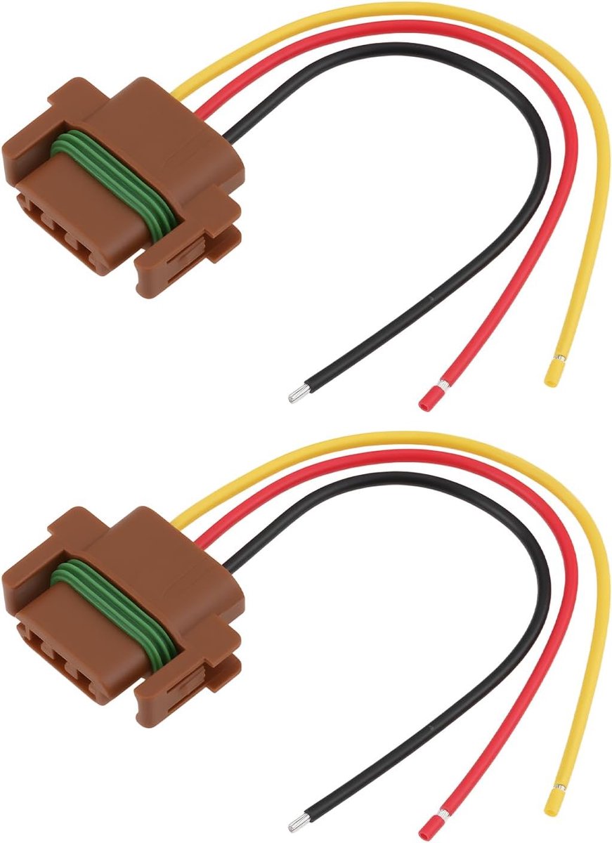 Richtingaanwijzer Connector 3-Pin - 15cm Draden - Compatibel met Dodge Ram 2500 - 2003-2009 - 2 stuks