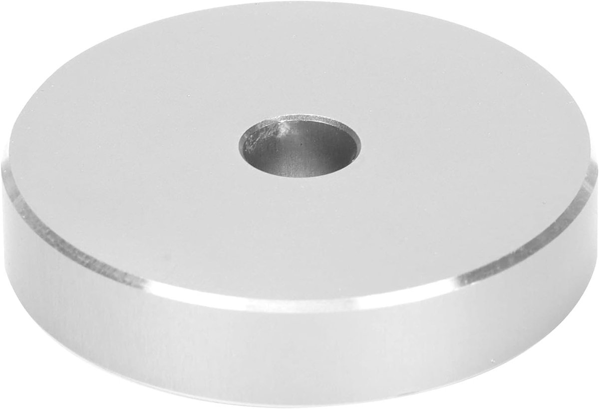 45RPM Adapter - Grote Opening - Zwart - Voor de meeste platen met grote opening - Turntable Accessoire