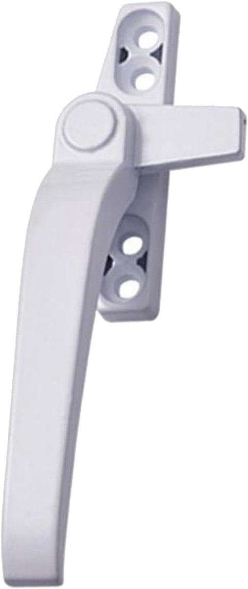 Raamhandgreep universeel - aluminium legering - links/rechts - met slot - voor dubbele beglazing