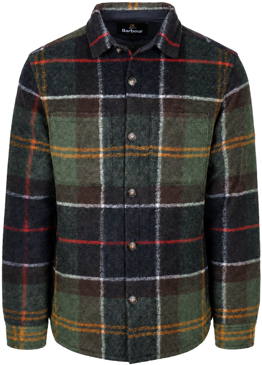 Barbour Overshirt Woodlane Classic Tartan - Maat 3XL - Heren