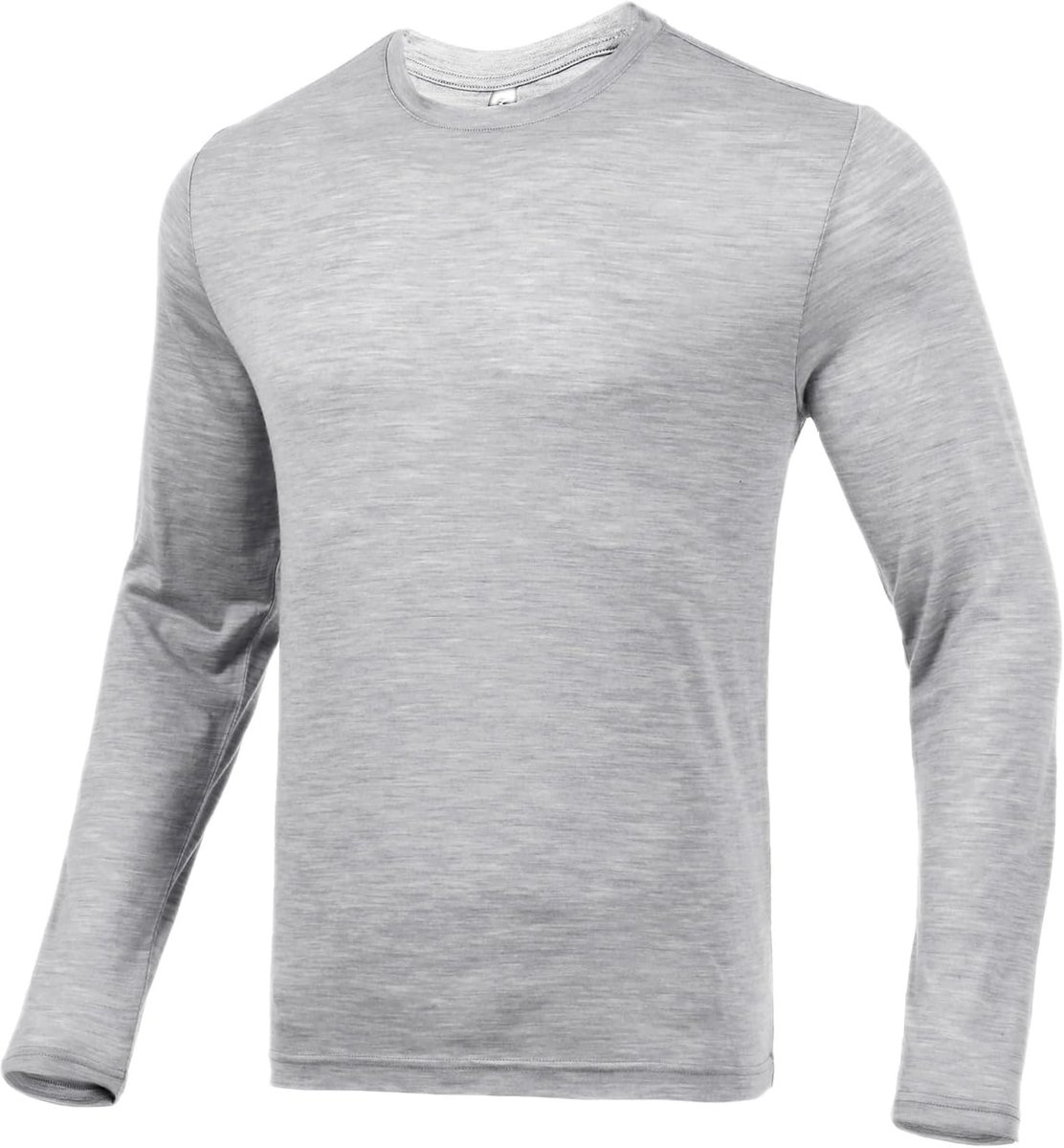 Protect 100% Merinowol Ondershirt Heren Zachte Lange Mouwen Shirt Geurbestendig Warm Ondergoed Geschikt Voor Jagen En Wandelen