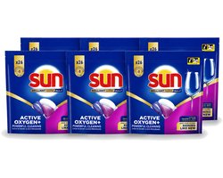 6 x Sun - Vaatwascapsules - Brilliant Shine All-in-1 - 26 capsules - Voordeelverpakking - 6 stuks