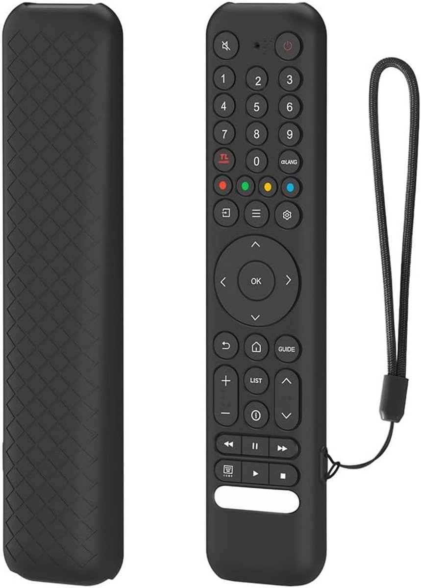 Afstandsbediening Siliconen Hoesje Geschikt Voor TCL RC716 / RC833 Afstandsbediening, Beschermhoes Fit Voor TCL, Antislip Anti Drop Shockproof Siliconen Beschermhoes