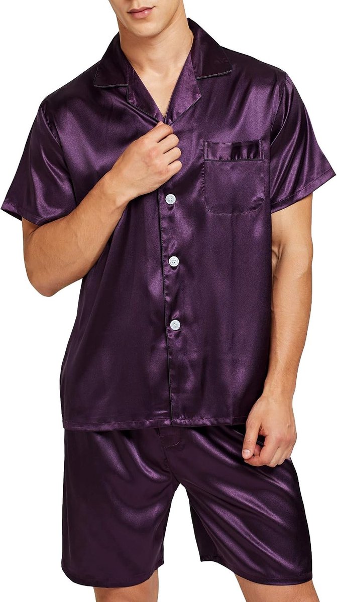 Pyjamaset met korte mouwen voor heren
