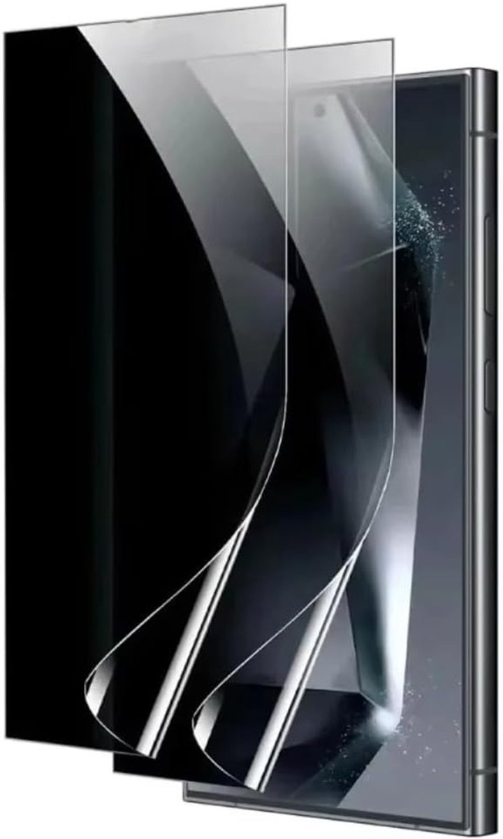 2 stuks hydrogelfolie voor Samsung Galaxy S25 Ultra 5G, anti-peeping, flexibele displaybescherming, geen glas, anti-spy TPU displaybeschermfolie