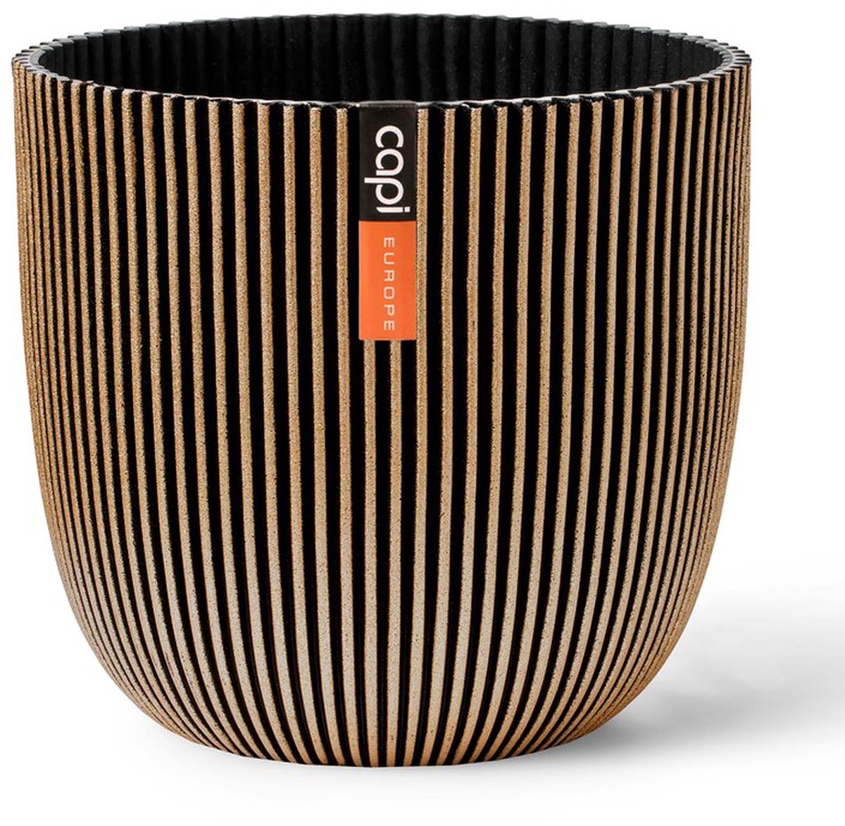 Capi Europe Pot de fleurs bol Groove Made With - 17x15 - Doré