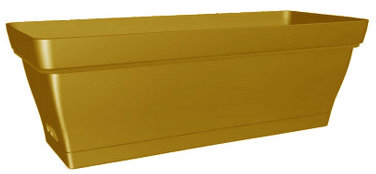 Poetic ROMEO Bloembak en Onderzetter Sunflower Geel 48,5 cm