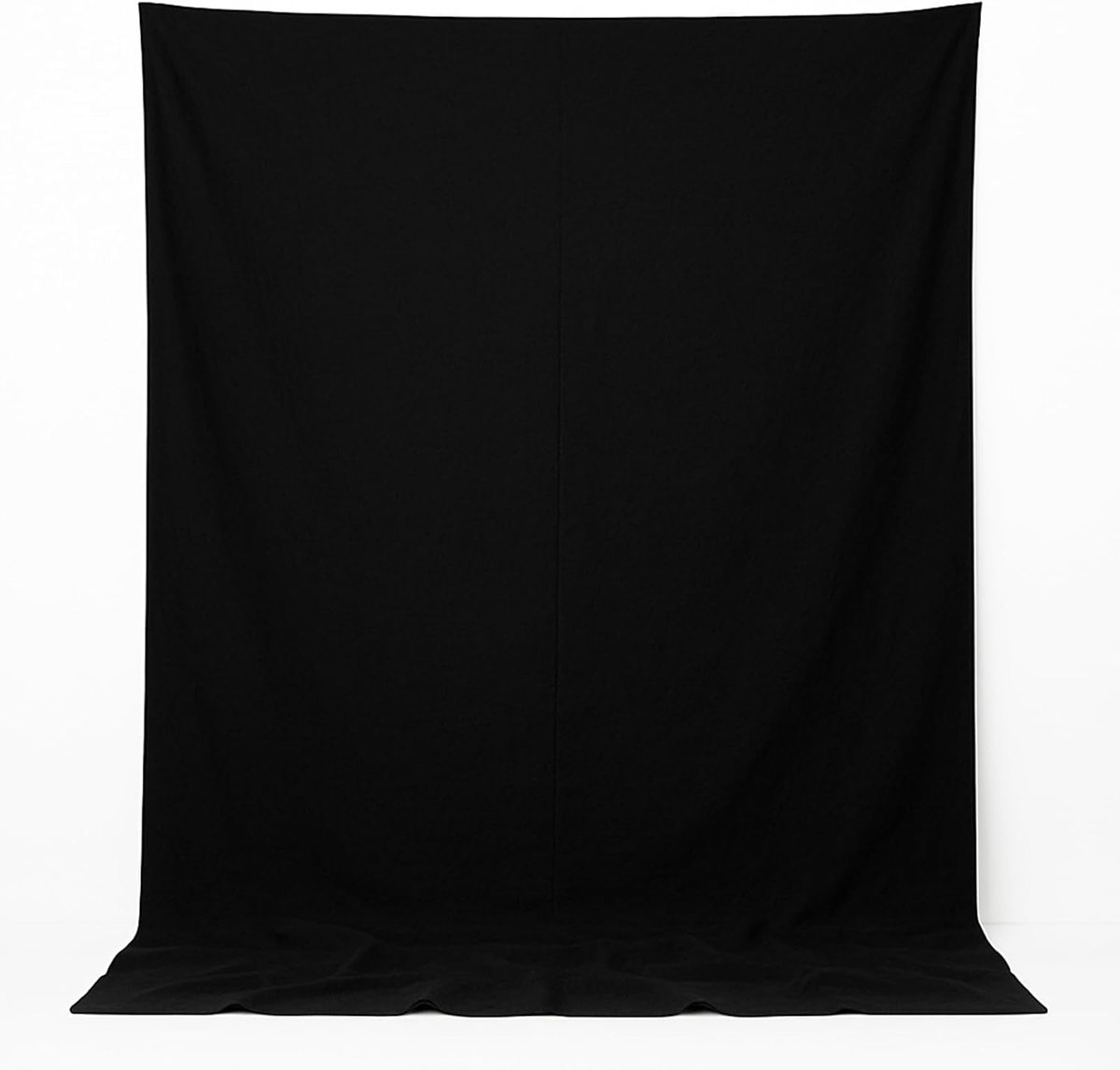 Achtergrond, opvouwbare mousseline achtergrond voor fotografie, zwarte stoffen achtergrond voor portretten, productfoto's, groepsfoto's, plaatsing van een draaitafel,