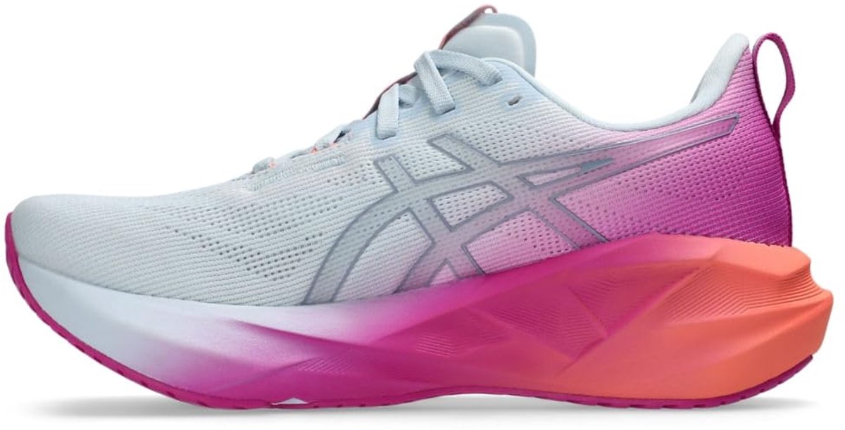 Asics Novablast 5 Hardloopschoenen Dames Sky Digital EUR 43.5 Hemel/digitaal Sakura