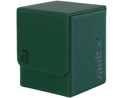 Vault X Exo-Tec® Trading Card Deck Box met Bovenopening 80+ – Kaarthouder en Opbergdoos – Groen