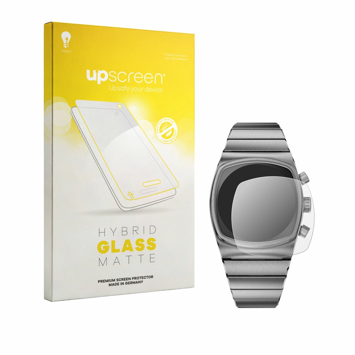 upscreen - Screenprotector voor Brew Watch Metric - Folie Beschermfolie Beschermglas matte