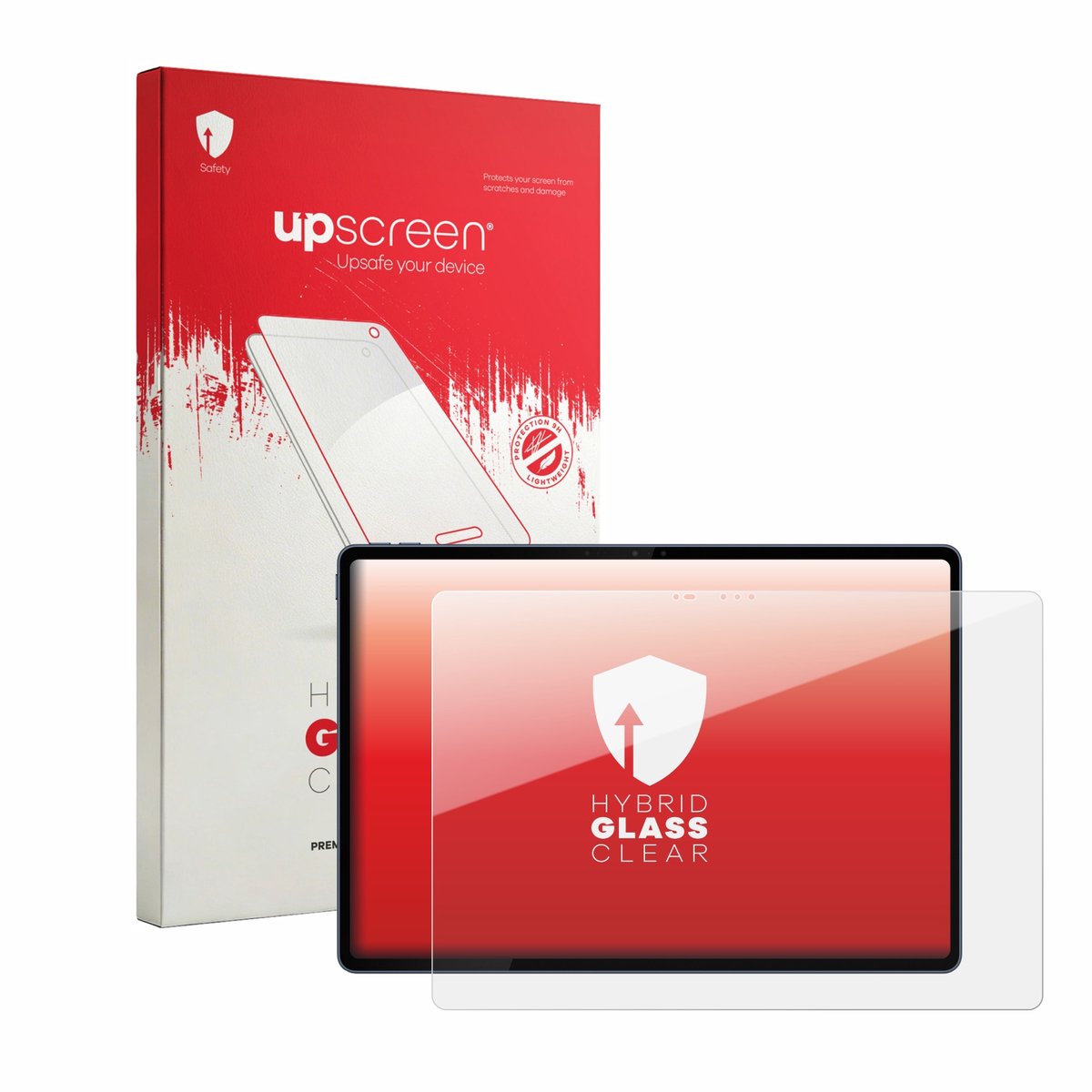 upscreen - Screenprotector voor Lenovo Yoga Tab Plus Gen 2 - Folie Beschermfolie Beschermglas transparant