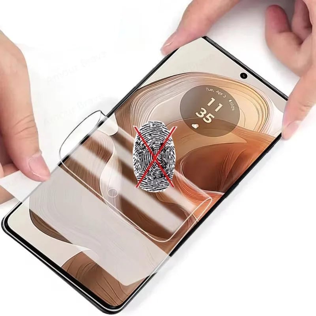 2pcs Matte Hydrogel Film voor Motorola Edge 50 Neo 5G 6.4"