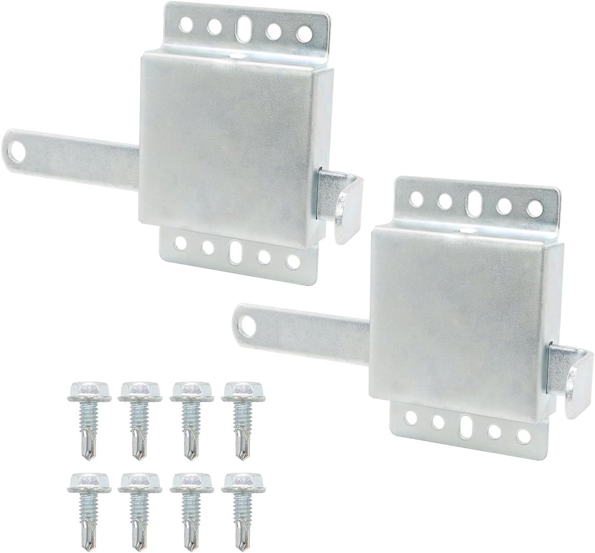 Garagedeur Zijslot Binnen Deadlock voor de Meeste Garagedeur Gegalvaniseerd Staal -2pack