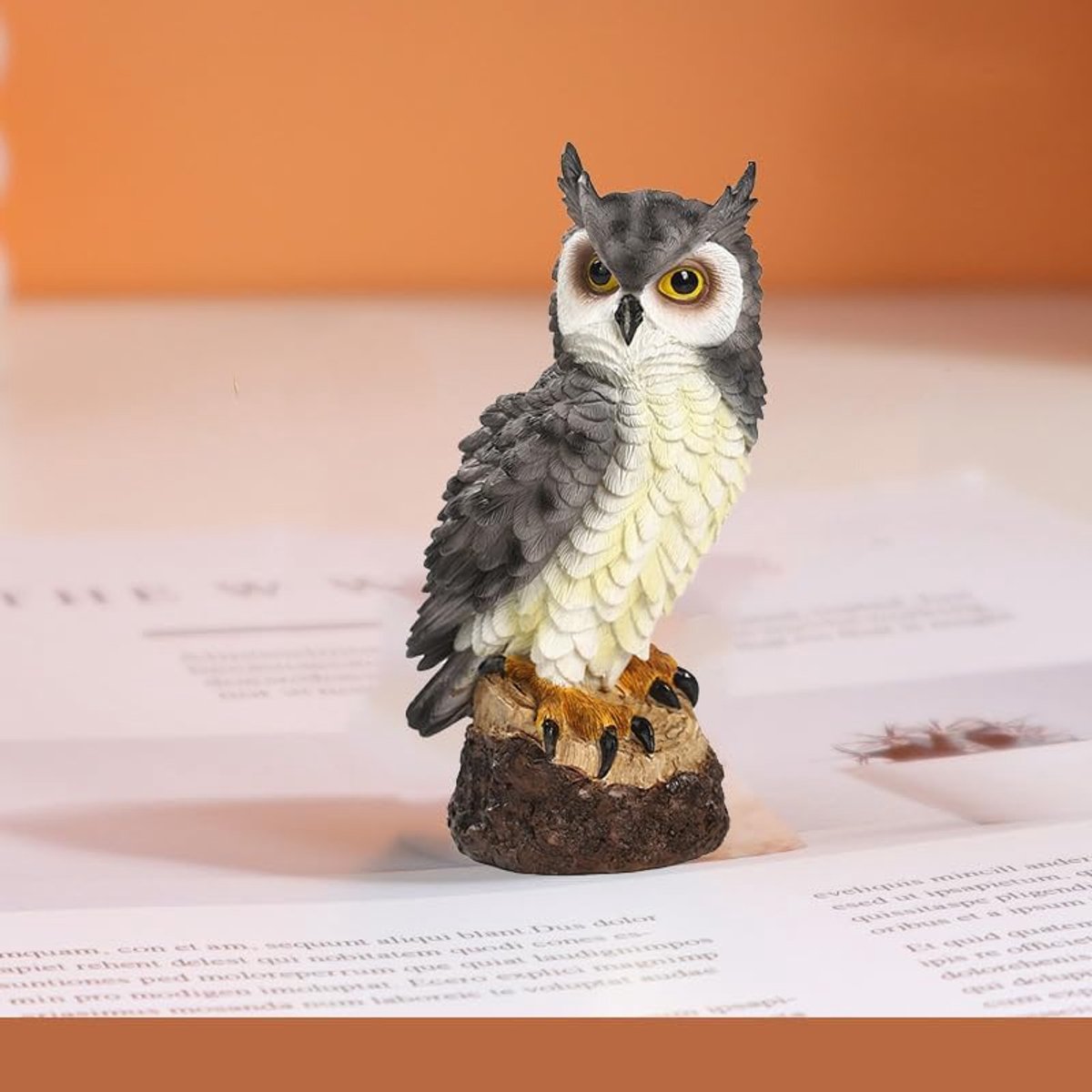 Ornament Indoor Tuin Outdoor Vogel Decor Inwijdingsfeest Gift Hars Ambachten Bruin Grijs Optioneel,Grey