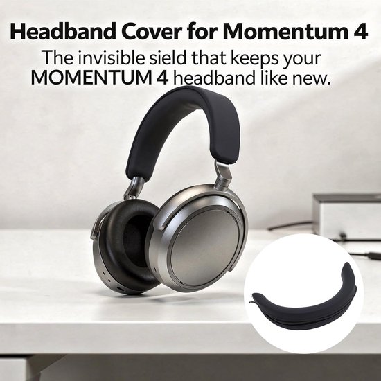 Hoofdtelefoonhoofdbandomslag voor Momentum 4 Vervangende Hoofdbandbeschermer, Geen Schilfers Siliconenhoofdtandkussen Meer voor Momentum 4 — afbeelding 2