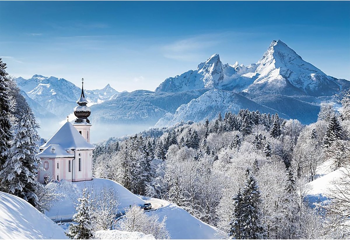 2,2x1,5m Sneeuw Berg Landschap Achtergrond Winter Besneeuwde Bergbos Achtergrond voor Fotografie Baby Shower Banner Natuur Landschap Reizen Fotostudio Rekwisieten, Vinyl