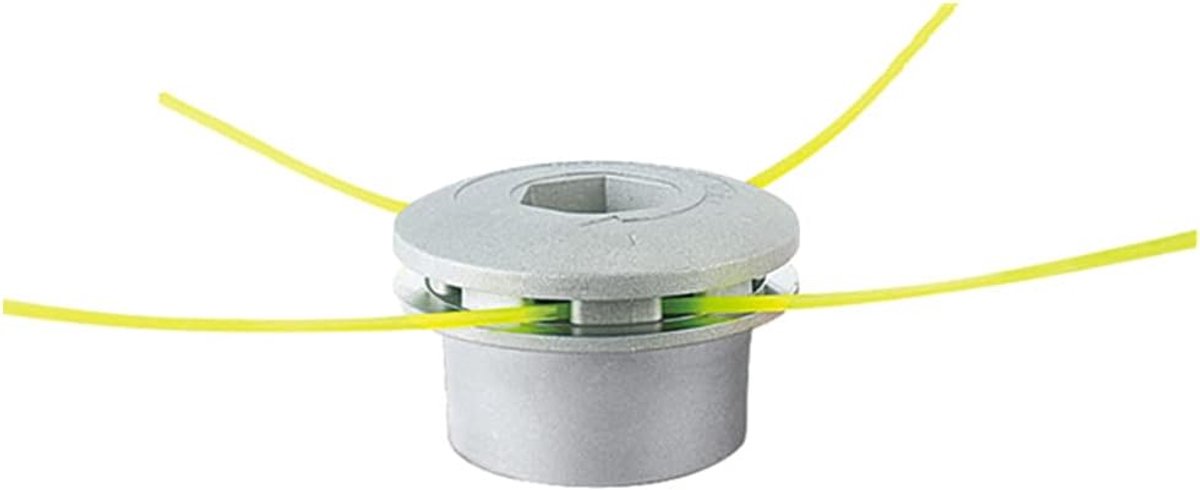 universele aluminium trimmerkop/maaikop/spoelkop + metalen afdichtingen + maaijlijnen voor grasmaaiers, bosmaaier, grastrimmer, bosmaaier