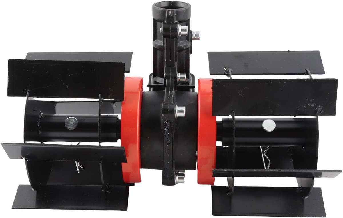 Effectief Flexibiliteit Kophelmstok Upgrade Prestaties Tijd en Energie Graswiedwiel Universeel 9 Tanden Aluminium Ijzer Verticuteeraccessoire (26 mm)