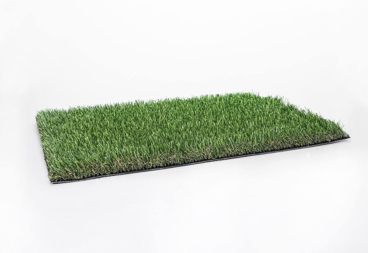 Kunstgras voor tuin of balkon - 4x2.5M - Poolhoogte 25mm - UV-Garantie 10 jaar