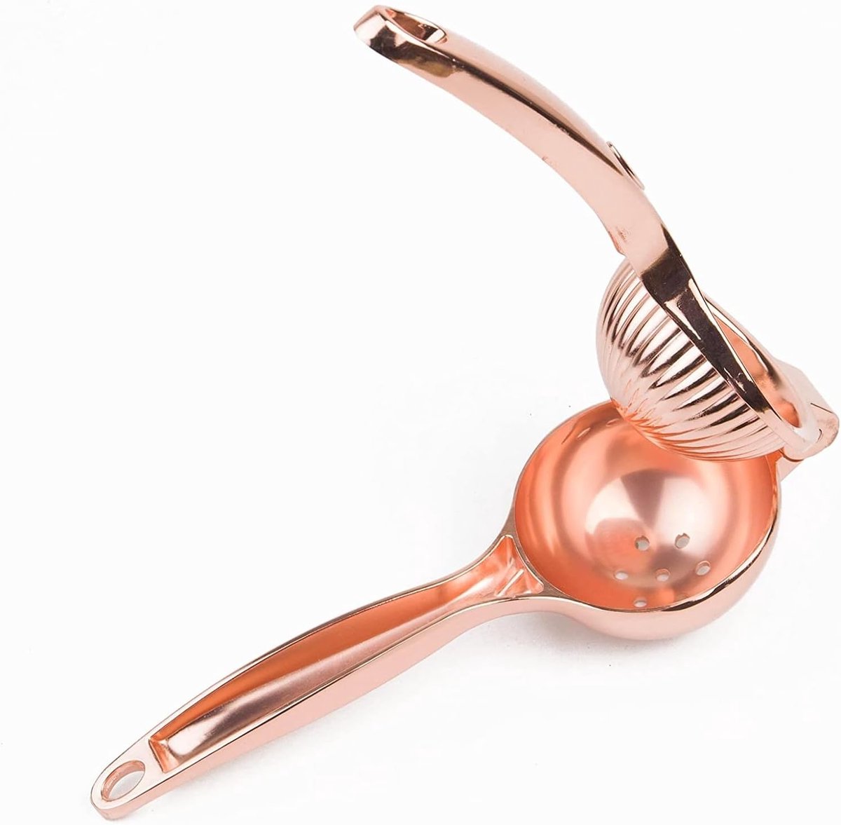 Handmatige citruspers, limoengroen, cocktail, zinklegering, handmatige sapcentrifuge, citroensnijder (3 kleuren beschikbaar) (koper)