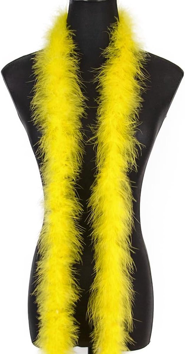 wangruida 2 Yards Pluizige Marabou Veer Boa voor DIY Craft Naaien Trim Thuis Bruiloft Party Kerst Decoratie