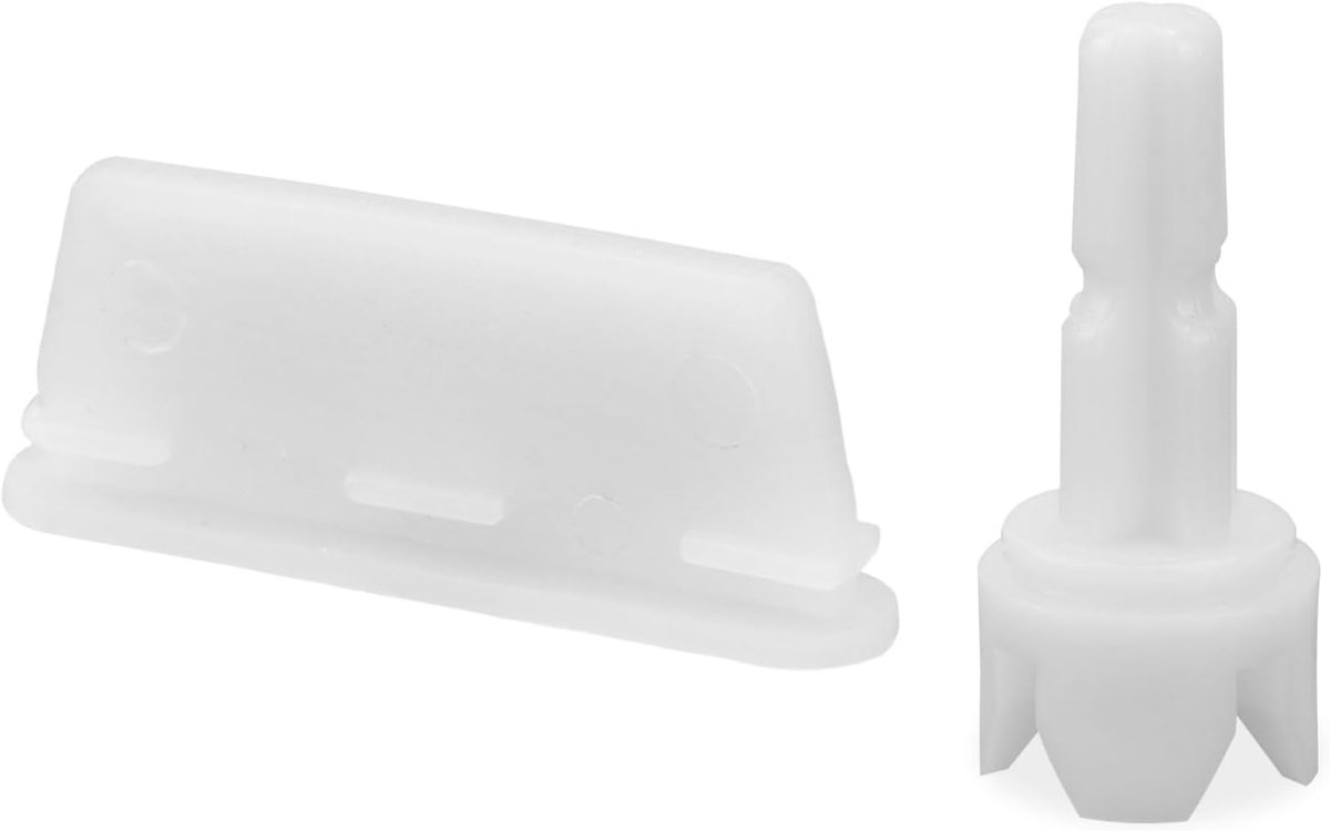 Dailygoods- Vervangende Delen - 2 Stuks - Compatibel met Baby Brezza FRP0046 - Siliconen/Plastic - 3 cm/4,4 cm - Eenvoudige Vervanging - Onderdelen