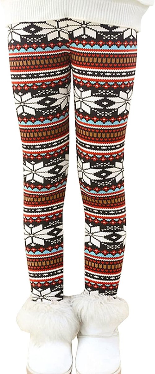 Winter Dikke Warme Lange Broek Fleece Gevoerde Legging