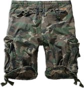 Brandit Vintage Heren Shorts - woodland - L