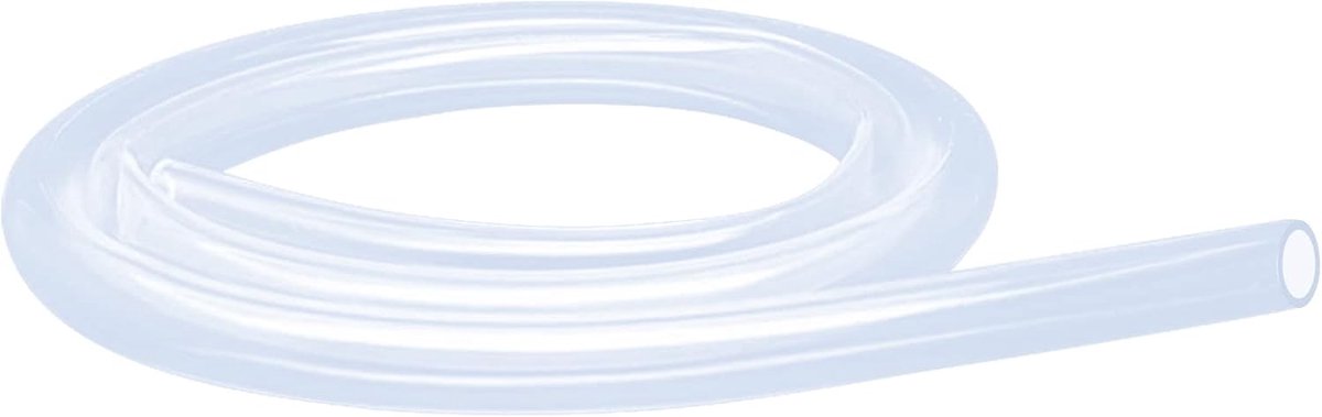 siliconen buis, lengte 1,5 meter, 10 mm binnendiameter x 13 mm buitendiameter, flexibele siliconen slang, water- of luchtslangpijp voor pompoverdracht