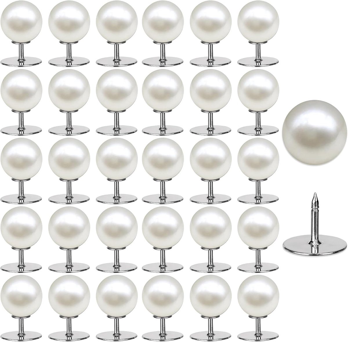 Knopen parel broche spelden geen naaien knopen jarretel knoppen voor kleding vaste pinnen herbruikbare en verwijderbare decoratieve knoopspelden voor shirt jurk trui sjaal