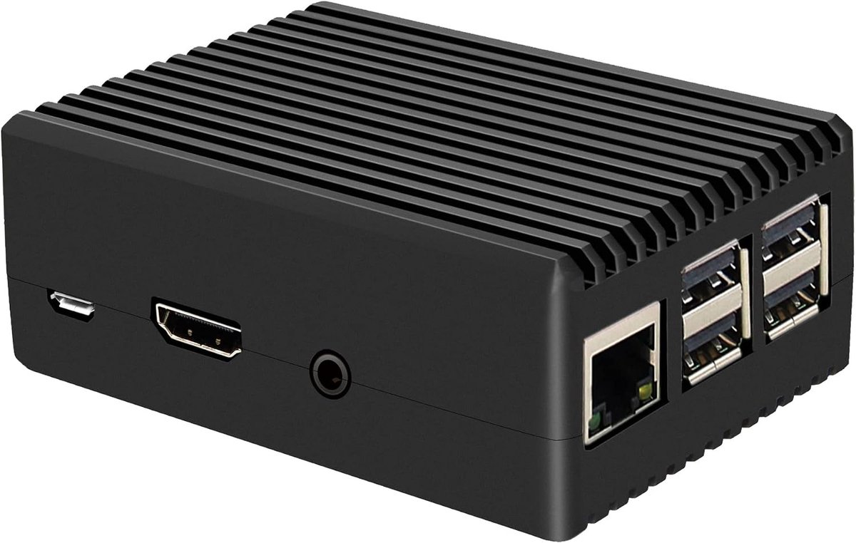 Aluminium behuizing voor Raspberry Pi 3 B+