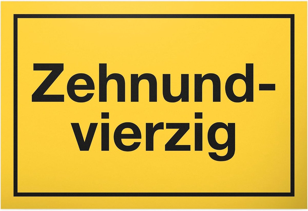 50 jaar - Tienviertig, kunststof bord - cadeau 50 verjaardag, cadeau-idee verjaardagscadeau vijftiste, verjaardagsdeco / partydecoratie / feestaccessoires / verjaardagskaart