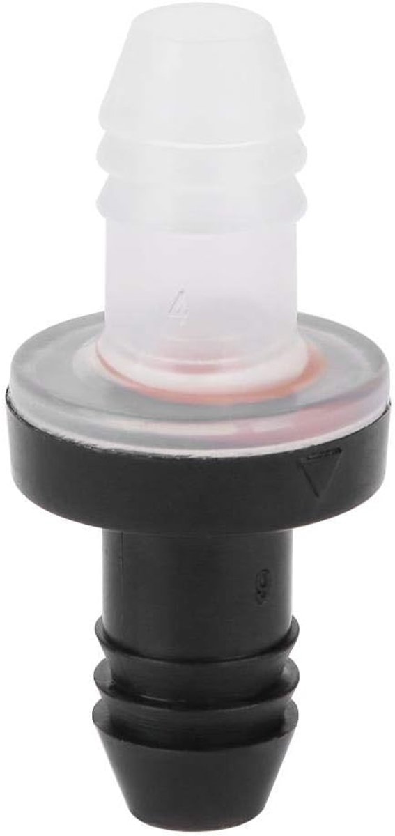 Terugslagklep 3/8 "10 MM Eenrichtingswater Terugslagkleppen Diafragma Eenrichtingsklep voor Brandstof Gas Vloeibare Lucht(PP/SILICONE)