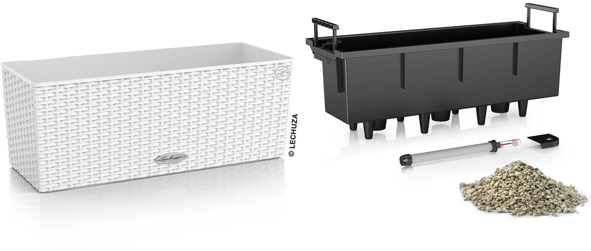 Lechuza Balconera Cottage 50 - Planter - with removable inner pot