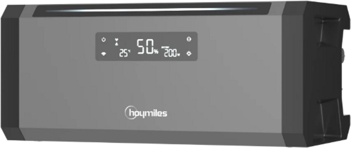 Hoymiles plug & play thuisbatterij 1,92kWh >6000 cycli 800VA IP66 (HB-1920-AC-SV)