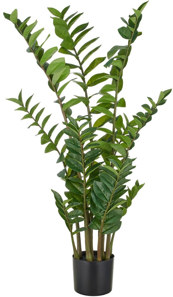 Gasper Zamifolia kunstplant PEVA groen 110 cm