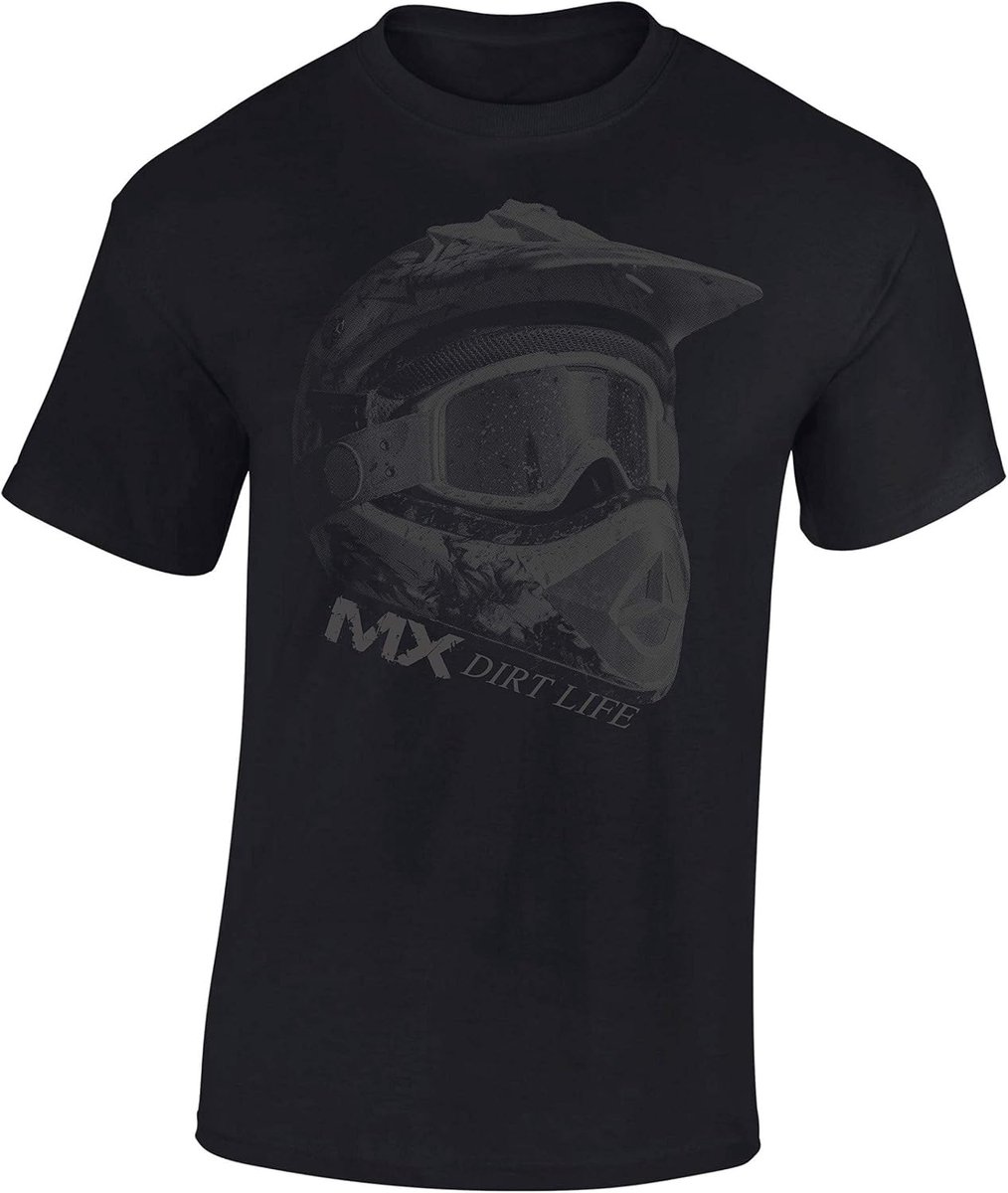T-shirt: MX Dirt Life - Motorfiets T-shirt Heren Dames - Man Mannen Vrouwen - Biker Bike - Motorsport - Cadeau - Downhill - Race - Outdoor - Quad - Freestyle Moto-X Country