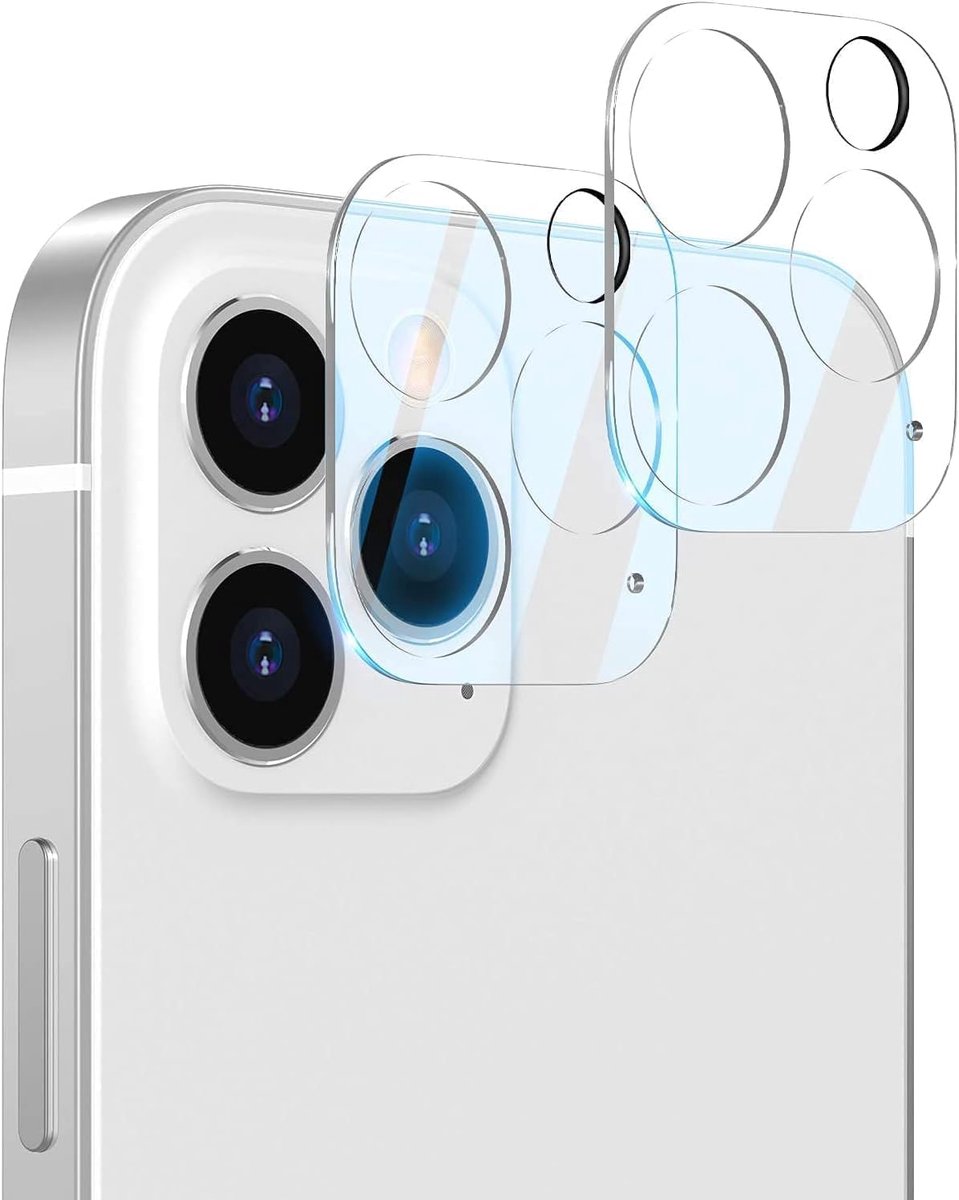 Camerabescherming voor iPhone 11 Pro / 11 Pro Max, lensbescherming, 3D, 9H hardheid, camera, beschermend glas, glas, helder, 2 stuks